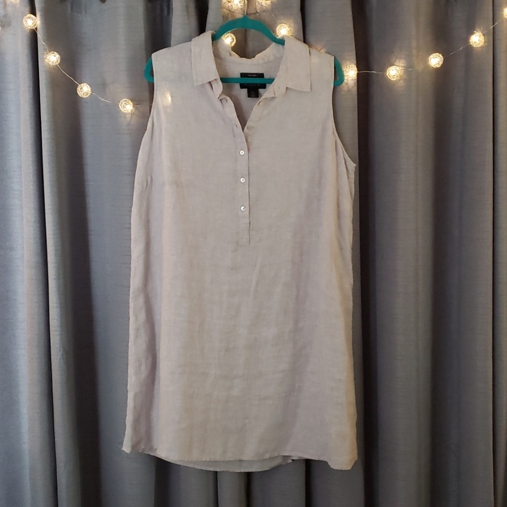 Tahari Linen dress 1X